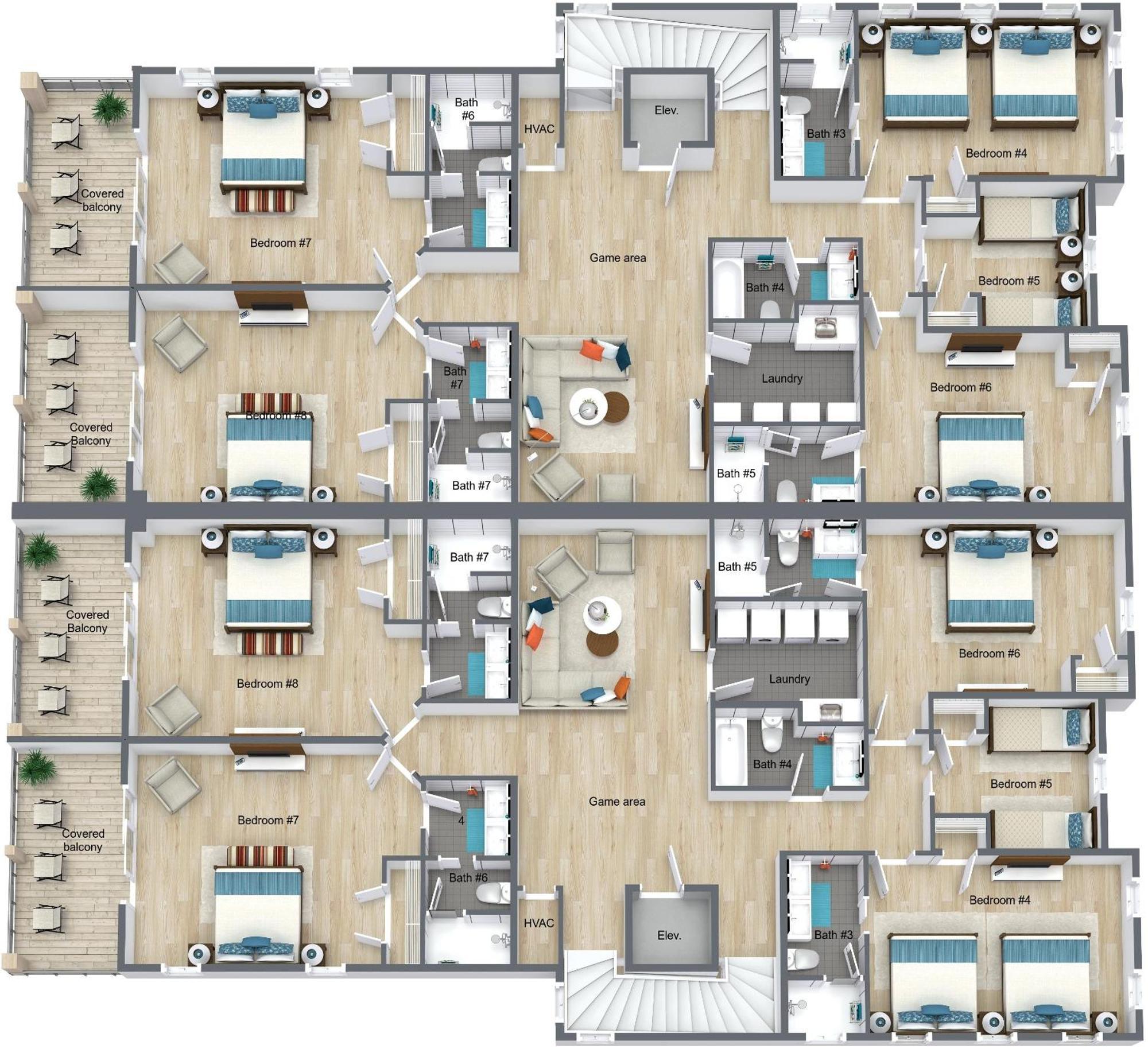 Seaside East And West 2 Properties - 24 Bedrooms Gulf Shores Exterior foto